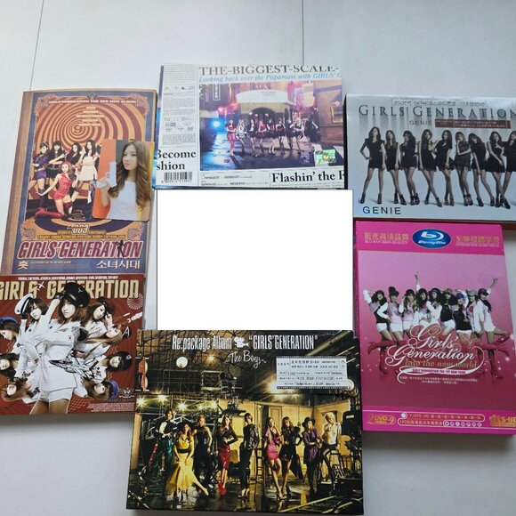 Girls Generation SNSD K-Pop Album/DVD Bundle x6 - Picture 1 of 14